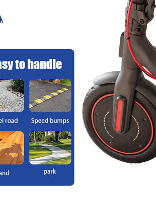 New Image EU Stock 10-Inch Wheel Engines 350W 36V Electric Scooter 60/70-7.0 Tubeless Tire Motor Scooter Accessories for Mi4Pro - riparo82