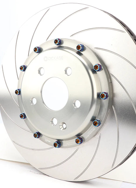 Sistema frenante a disco freno Disco forato rotore con tappo centrale e staffa con linea freno per McLa/BMW E46 M3 /Audi S4 B5/Lb Urus