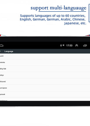 Universal 2 Din Tesla Autoradio 2 din Android 14 Rotatable screen Car Stereo Car Radio GPS Navi Car Multimedia Player 10.1 in - Riparo82