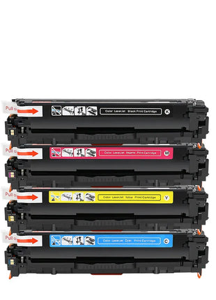 YLC Compatible color Toner Cartridge CF210 210A CF210A - CF213A 131A for HP LaserJet Pro 200 Color MFP M276nw M251nw printer - Riparo82