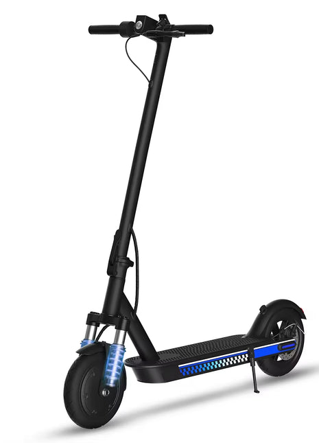 US Stock Cheap Folding Adults 350W Motor E Scooter Blue Mobility Moped 30kmh Electric Bike Foldable Scooter for Men - riparo82