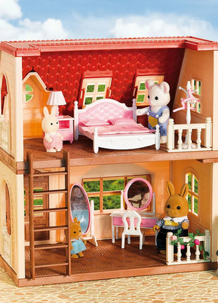 Simulazione Cucina Foresta Famiglia Piccola casa Doppia Villa a tre piani Renna Modello animale Ragazza Casa delle bambole Mobili Regali giocattolo - riparo82