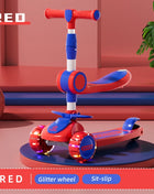 Modern Style Foldable Children's Scooters and Tricycles for Outdoor Play Toy Cars Gifts for Boys and Girls Aged 3 to 8 - riparo82