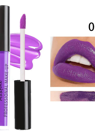 3 pcs a set Goth Matte Liquid Lipstick Makeup Set Long-Lasting Wear Waterproof Lip Gloss - Riparo82