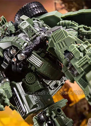 AOYI Cool 8 IN 1 Oversize Devastator Toys Boy Anime Hook Action Figures Robot Car Ingegneria Modello di veicolo Bambini - riparo82