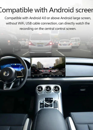 Car DVR Dash Cam Full HD 1080P Dash Cam For DVD Android Player ADAS LDWS Navigation Unit Auto Audio Voice Alarm Video Recording - Riparo82