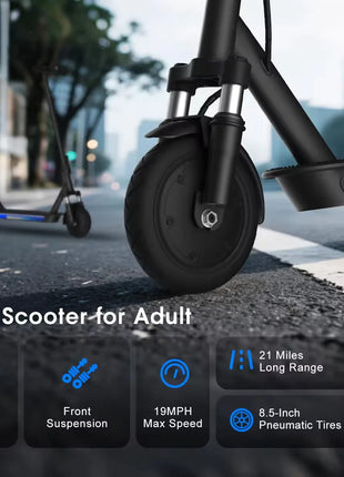 US Stock Cheap Folding Adults 350W Motor E Scooter Blue Mobility Moped 30kmh Electric Bike Foldable Scooter for Men - riparo82