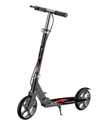 Urban Adult Two-Wheel Foldable Scooter with Large PU Planar Wheel and Hand Brake for Convenient Transportation - riparo82