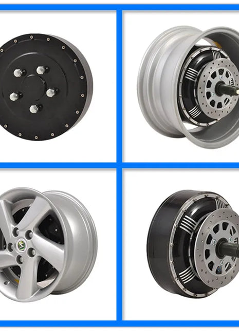 QSMOTOR 2WD 8000W 96V Small Electric Car Conversion kits - Riparo82