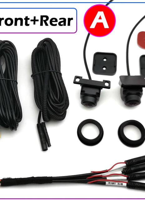 360° Panoramic Camera 1080P HD Rear / Front / Left / Right 360 Panoramic Accessories for Car android Radio multimedia no 720P - Riparo82