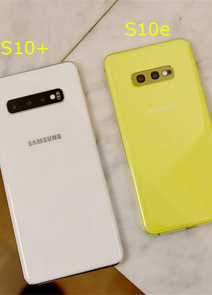 Samsung Galaxy S10 Plus S10 + G975F G975FD G975U1 G9750 6.4 "AMOLED RAM 8/12GB ROM 128/512GB/1TB NFC 4G LTE Telefono cellulare originale - riparo82