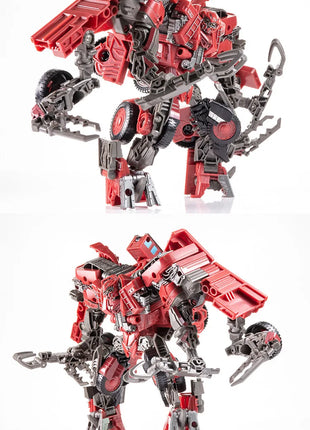 AOYI Cool 8 IN 1 Oversize Devastator Toys Boy Anime Hook Action Figures Robot Car Ingegneria Modello di veicolo Bambini - riparo82