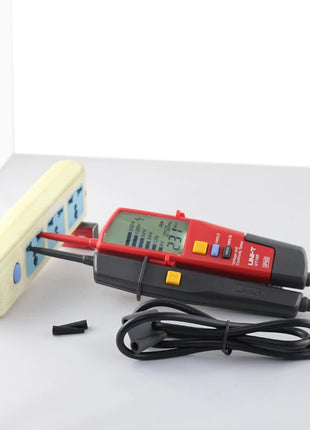 UNI-T Digital Voltmeter UT18C UT18D AC DC Voltage Continunity Tester 690V LCD Display 3 Phase Sequence RCD Electrical Tester - Riparo82