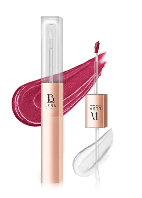 Color-Locking Dual-Ended Lip Gloss for Women - Makeup Cosmetic - Riparo82