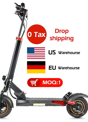 EU US Warehouse MX-14 Trotinette Electrique E-Scooter 48V 10 Inch Folding E Electric Scooter With Seat for Adults - riparo82