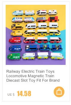 NUOVO Set di binari in legno Pacchetto di espansione per binari in legno di faggio Set di binari ferroviari adatti per tutte le marche Treni Giocattoli per regali per bambini