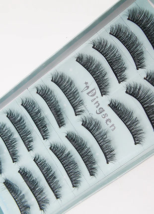 10/2 Pairs Mink Eyelashes Natural 3D Lashes Faux Cils Makeup Dramatic False Eyelashes Wholesale Eyelash Extension Makeup Tools