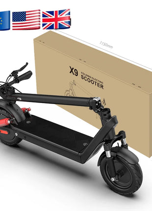 DINGZHUN 36v Battery Pack Removable Long Range Big Wheels High Mobility-Max Load 150 kg Electric Scooter for Commuting - riparo82