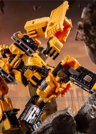 AOYI Cool 8 IN 1 Oversize Devastator Toys Boy Anime Hook Action Figures Robot Car Ingegneria Modello di veicolo Bambini - riparo82