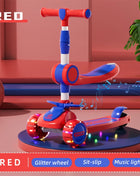 Modern Style Foldable Children's Scooters and Tricycles for Outdoor Play Toy Cars Gifts for Boys and Girls Aged 3 to 8 - riparo82