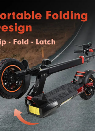 EU US Warehouse MX-14 Trotinette Electrique E-Scooter 48V 10 Inch Folding E Electric Scooter With Seat for Adults - riparo82