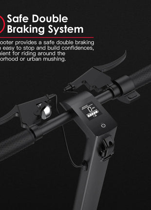 EU Poland Warehouse Alucard Kick E-Scooter 350W Folding Electric Adult Scooters for Cityroad - riparo82