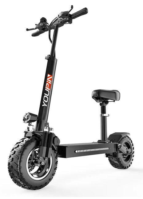 EU OEM Factory's New Design 500W Electric Scooter with Single/Dual Motor Wide Wheel Aluminum Alloy Body Sensor Smart Type - riparo82