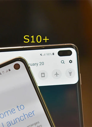 Samsung Galaxy S10 Plus S10 + G975F G975FD G975U1 G9750 6.4 "AMOLED RAM 8/12GB ROM 128/512GB/1TB NFC 4G LTE Telefono cellulare originale - riparo82