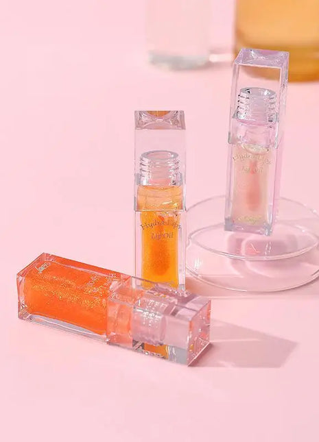 Magic Color Changing Lip Oil Moisturizing Lip Glow Oil Plumping Shimmer Liquid Lipstick Hydrating Lip Gloss Non-sticky Lip Tint - Riparo82