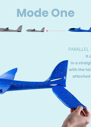 48 centimetri Grande Lancio A Mano Lancio Schiuma Palne EPP Modello di Aereo Aliante Aereo Modello di Aereo All'aperto FAI DA TE Giocattolo Educativo per I Bambini - riparo82