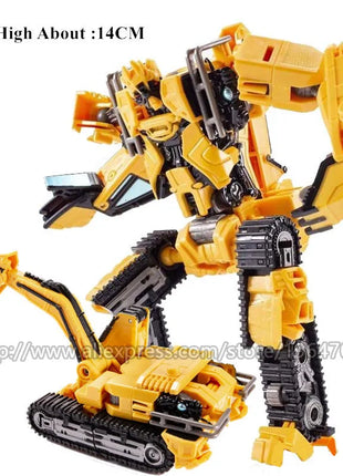 AOYI Cool 8 IN 1 Oversize Devastator Toys Boy Anime Hook Action Figures Robot Car Ingegneria Modello di veicolo Bambini - riparo82