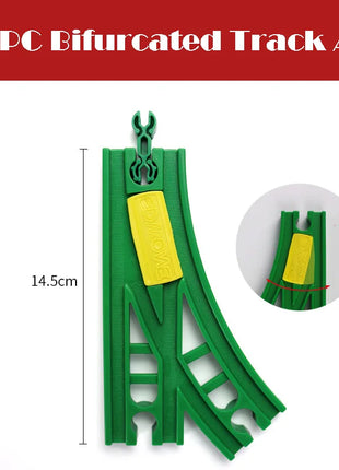 Nuova binario ferroviario in legno Tutti i tipi Biforcazione binario forcella Accessori per binari in legno di faggio adatti per binari in legno Thomos Giocattolo Regalo per bambini