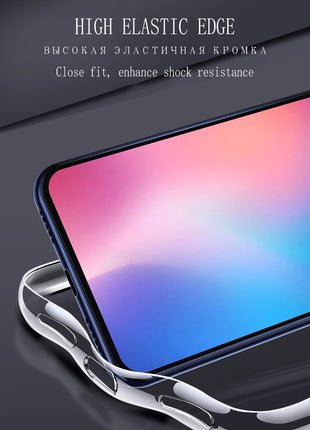 Luxury Clear Case For Xiaomi Mi A1 A2 A3 8 9 Lite Se 10 Pro Transparent Silicone Soft Case For Mi Note 10 Lite 6 6x 5x Fundas - Riparo82