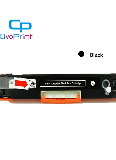 Civoprint Compatible toner cartridge CB540A 540 CB541A CB542A CF210A 540A CB540 for HP laserJet CP1213 CP1214 CP1215 CP1216 - Riparo82