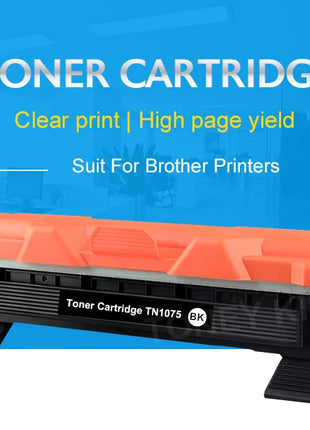 Toney King Toner Cartridge TN1075 TN 1075 Compatible for Brother HL-1110 1112 DCP-1510 1512R MFC-1810 Printer With Chip - Riparo82