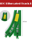 Nuova binario ferroviario in legno Tutti i tipi Biforcazione binario forcella Accessori per binari in legno di faggio adatti per binari in legno Thomos Giocattolo Regalo per bambini