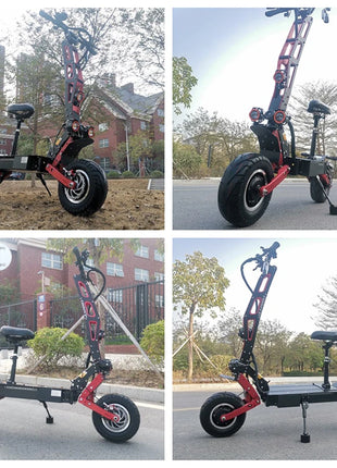 2024 Victory Powerful 13 Inch 4500w 6000w 8000w 9000w 60V 72V 45ah Electric Scooters E Scooter With Foldable Seat - riparo82