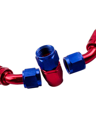 T3 TO4E T04E V-band 420hp Turbocharger 0.63 AR Oil inlet outlet Line Kit