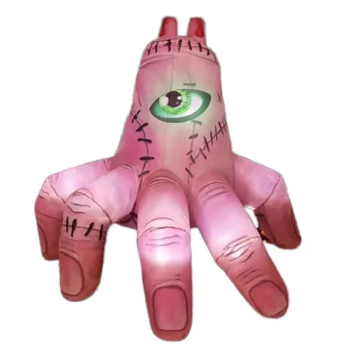 COMIN 6 FT Halloween Inflatable Outdoor Indoor Party Garden Lawn Decor Giant Scary Yard Blow Decor Built-in LEDs Handmade Latex