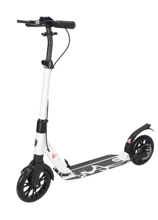 Kick Scooter for Kids Mini E Scooter Foldable Aluminum Frame Seat Included Two PU Wheels for Outdoor Use Child Toy - riparo82