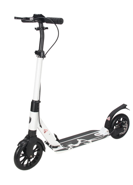 Kick Scooter for Kids Mini E Scooter Foldable Aluminum Frame Seat Included Two PU Wheels for Outdoor Use Child Toy - riparo82