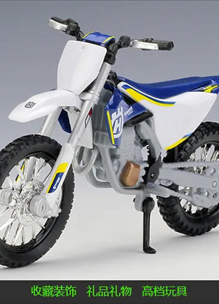 Scala 1/18 Maisto MY Husqvarna FC 450 Vitpilen 701 moto Enduro Racing Diecast Model Dirt Bike Motocross Off Road Replica - riparo82
