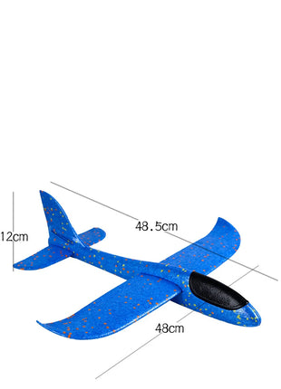 48 centimetri Grande Lancio A Mano Lancio Schiuma Palne EPP Modello di Aereo Aliante Aereo Modello di Aereo All'aperto FAI DA TE Giocattolo Educativo per I Bambini - riparo82
