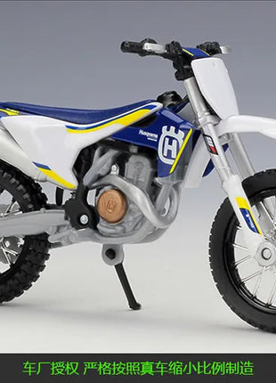 Scala 1/18 Maisto MY Husqvarna FC 450 Vitpilen 701 moto Enduro Racing Diecast Model Dirt Bike Motocross Off Road Replica - riparo82