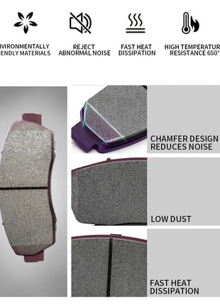 Pastiglie freno per auto in ceramica ad alte prestazioni senza rumore per Changan Avatr 11 Alsvin Benni EV CS35 Plus CS55 Plus Uni-K Uni-T Uni-V