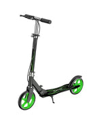 Urban Adult Two-Wheel Foldable Scooter with Large PU Planar Wheel and Hand Brake for Convenient Transportation - riparo82