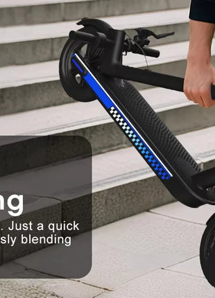 US Stock Cheap Folding Adults 350W Motor E Scooter Blue Mobility Moped 30kmh Electric Bike Foldable Scooter for Men - riparo82