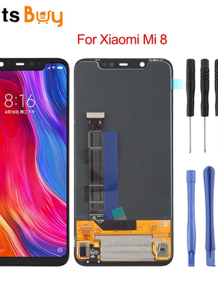 Schermo LCD e digitalizzatore assemblaggio completo per Xiaomi Black Shark Helo / Mi 6 / Mi 8 / Mi Play / Mi 9 SE / Mi 10 / Mi 11 - riparo82