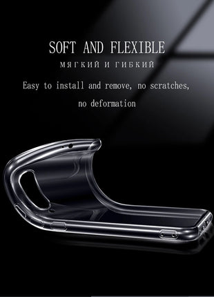 Luxury Clear Case For Xiaomi Mi A1 A2 A3 8 9 Lite Se 10 Pro Transparent Silicone Soft Case For Mi Note 10 Lite 6 6x 5x Fundas - Riparo82