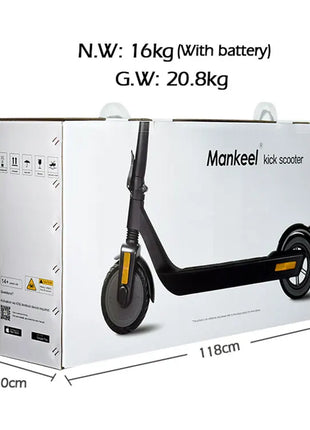 Mankeel Eu Warehouse Fast Shipping Electric Folding Adult Scooters Mobility Scooters 350W Electric Scooter Electric Foldable - riparo82